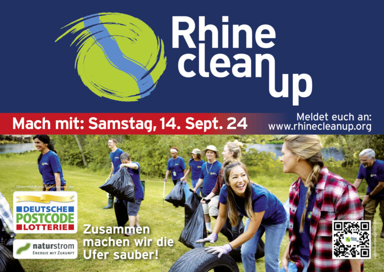 🌍 Mach mit beim Rhine Clean Up am Samstag, den 14.09.24! 🌊