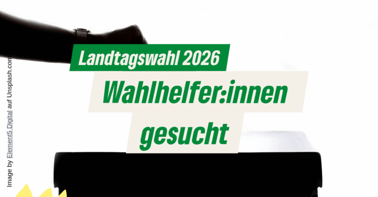 Wahlhelfer:innen gesucht