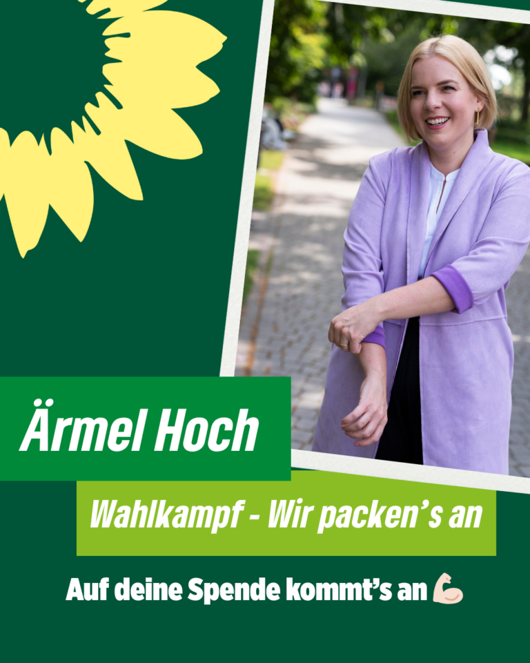 Ärmel Hoch – Wahlkampf, wir packens an