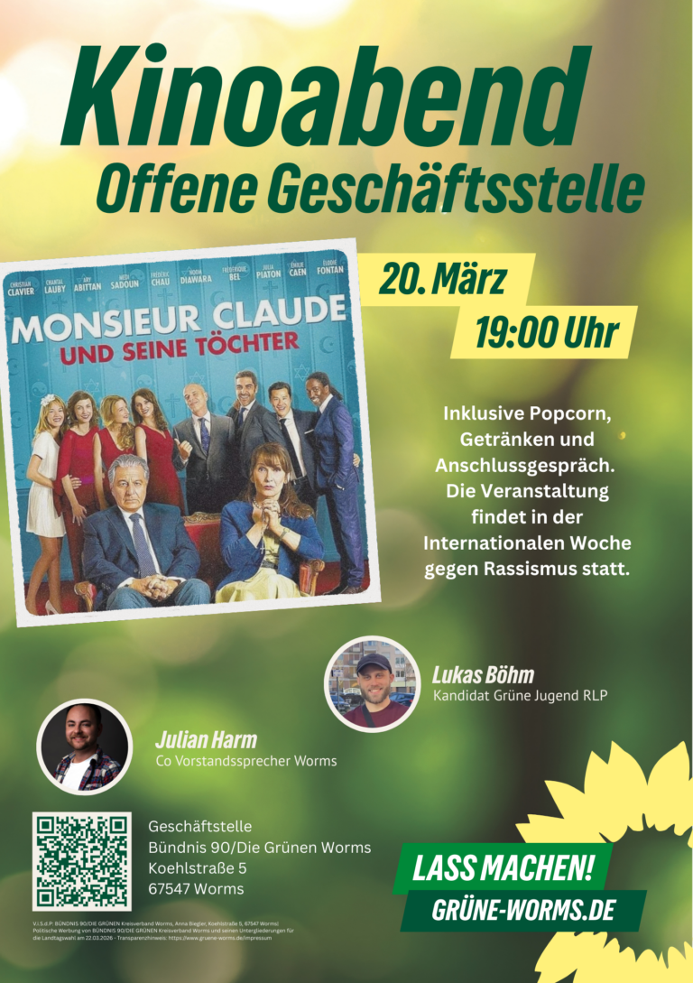Kinoabend gegen Rassismus in Worms