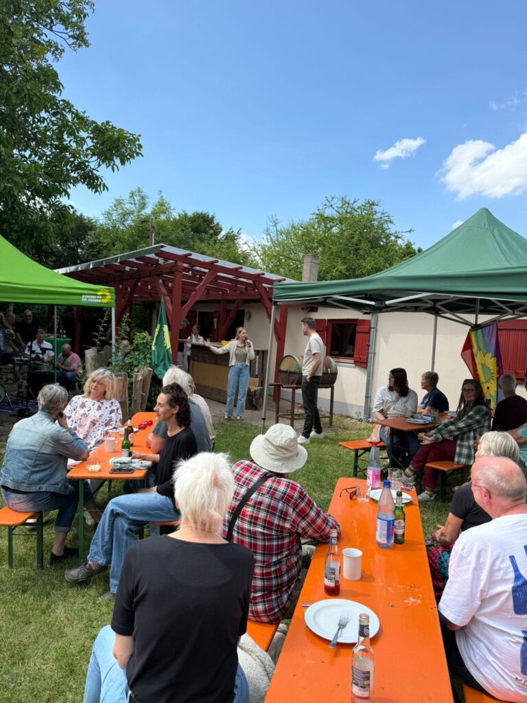 Rund 100 Gäste beim GRÜNEN Sommerfest