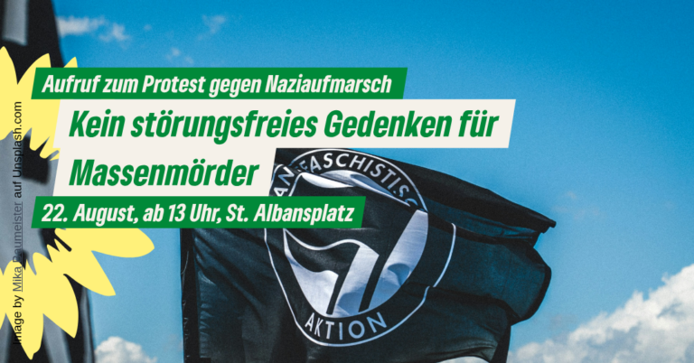 Kein störungsfreies Gedenken für Massenmörder!